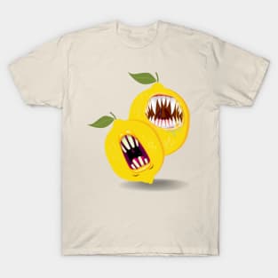 scary lemons - funny design T-Shirt